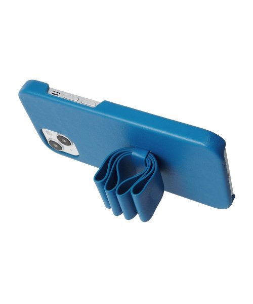 LANVIN en Bleu(Smartphone case)(ランバンオンブルー（スマホケース）)/Slim Wrap Case Stand & Ring Ribbon for iPhone 14 Plus [ Navy ]/img04
