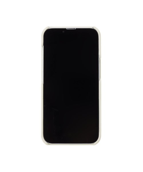 LANVIN en Bleu(Smartphone case)(ランバンオンブルー（スマホケース）)/Slim Wrap Case Stand & Ring Ribbon for iPhone 14 [ Vintage White/Lemon Yellow ]/img03