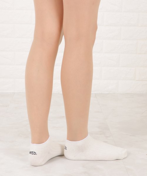 Lace Ladies(レースレディース)/【7足セット】靴下スニーカーソックスワンポイント刺繍7足セット/img26