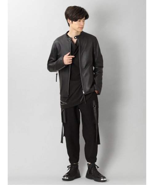 ラムレザー シングルライダース 