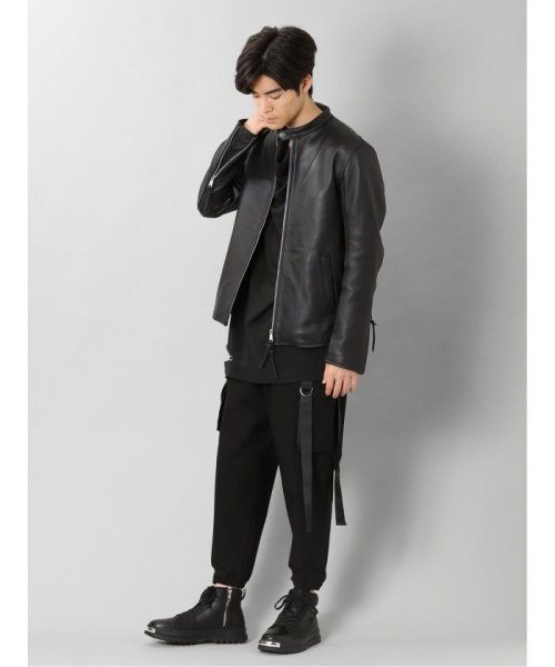 ラムレザー シングルライダース 