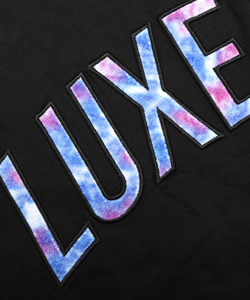 LUXSTYLE(ラグスタイル)/LUXE/R(ラグジュ)タイダイ染めパイルロゴロンT/ロンT メンズ 長袖Tシャツ ロゴ パイル サガラ刺繍 タイダイ/img12