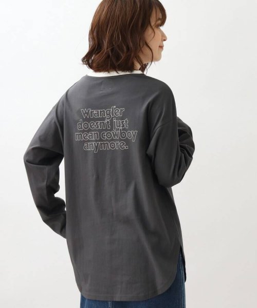 grove(グローブ)/レトロかわいい！ロングリンガーTシャツ【Wrangler（ラングラー）別注】/img19