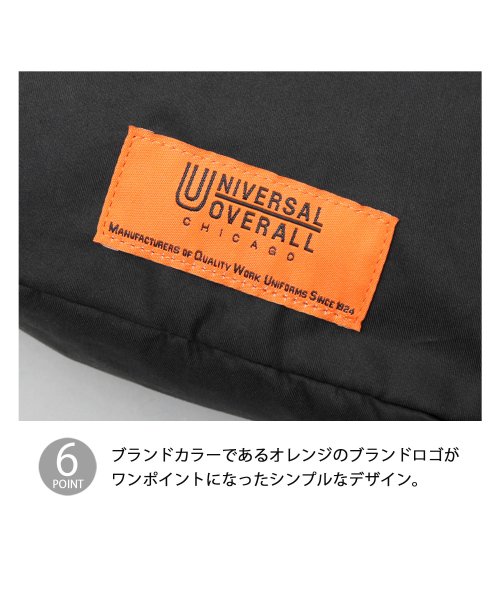 UNIVERSAL OVERALL(ユニバーサルオーバーオール)/UNIVERSAL OVERALL / ユニバーサルオーバーオール / コットンギャバジンツイル 3WAY ミニショルダーバッグ / ハンドバッグ / ポーチ/img07