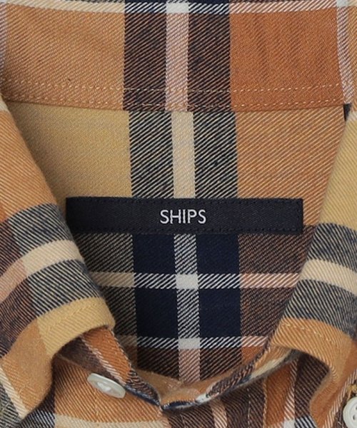 SHIPS MEN(シップス　メン)/*SHIPS: ワンポイント ロゴ エンブロイダリー チェック ボタンダウン ネルシャツ/img29