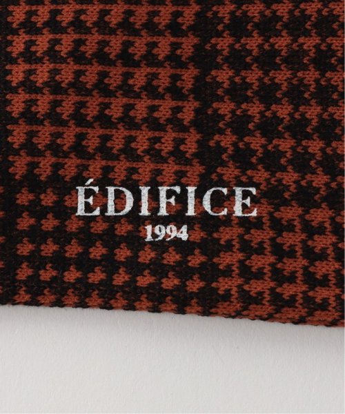 EDIFICE(エディフィス)/EDIFICE オリジナル グレンチェック ソックス/img01