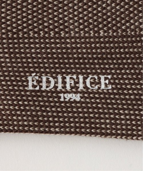 EDIFICE(エディフィス)/EDIFICE オリジナル バーズアイ ソックス/img01