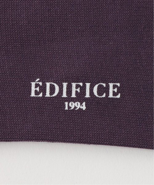 EDIFICE(エディフィス)/EDIFICE オリジナル ハイゲージ スムース ソックス/img07