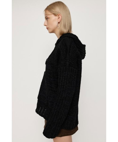 SLY(スライ)/HOODED TUNIC KNIT トップス/img04