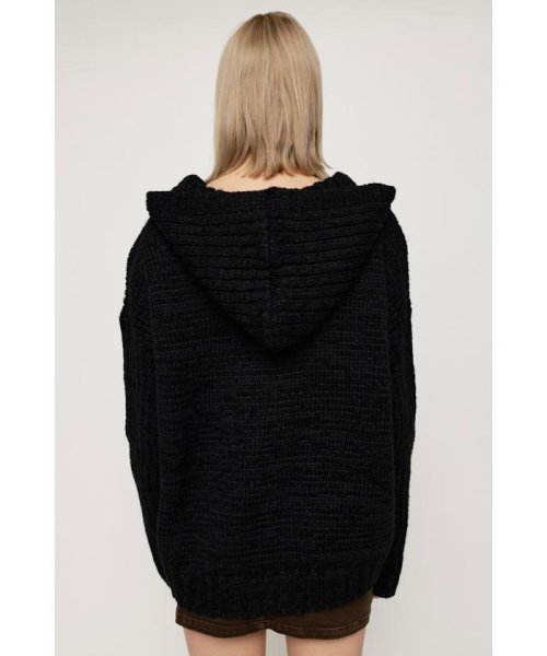 SLY(スライ)/HOODED TUNIC KNIT トップス/img05