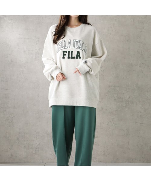 MAC HOUSE(men)(マックハウス（メンズ）)/FILA フィラ カレッジロゴトレーナー FH8055－EC/img17