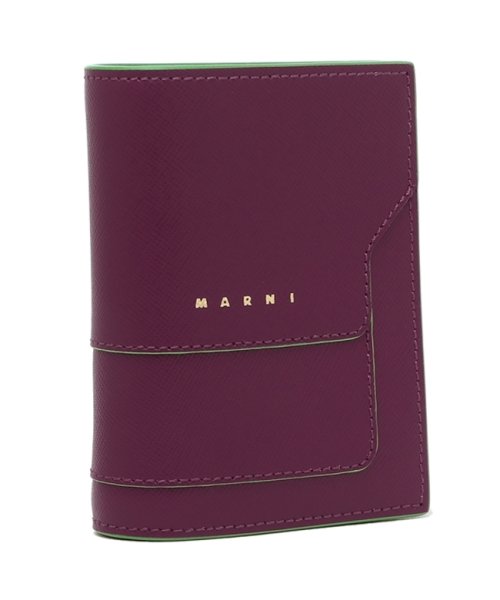 MARNI(マルニ)/マルニ 二つ折り財布 トランク ミニ財布 パープル メンズ レディース MARNI PFMOQ14U07 LV520 Z570V/img01