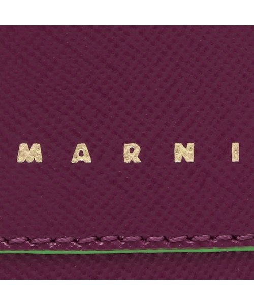 MARNI(マルニ)/マルニ 二つ折り財布 トランク ミニ財布 パープル メンズ レディース MARNI PFMOQ14U07 LV520 Z570V/img06