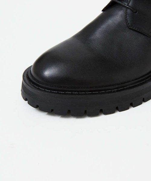 トラックソールレースアップブーツ 