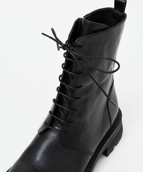 トラックソールレースアップブーツ 