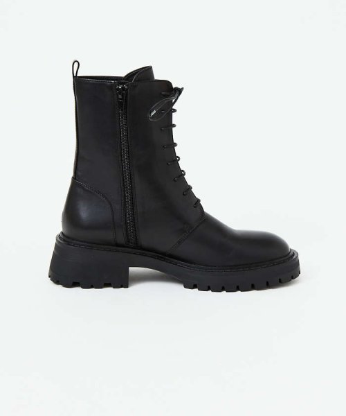 トラックソールレースアップブーツ 