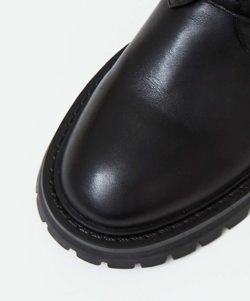 トラックソールレースアップブーツ 