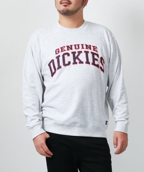 MARUKAWA(大きいサイズのマルカワ)/【GENUINE Dickies】ディッキーズ 大きいサイズ 2L 3L 4L 5L カレッジプリント スウェット 起毛 トレーナー メンズ カジュアル/img01