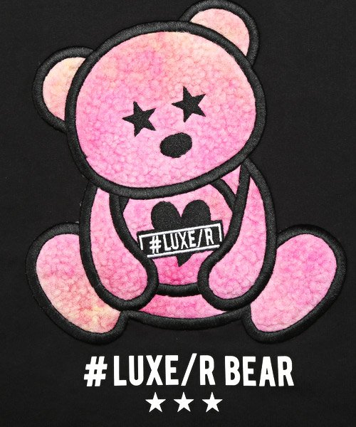 LUXSTYLE(ラグスタイル)/LUXE/R(ラグジュ)BEARボアロンT/ロンT メンズ 長袖Tシャツ テディベア アップリケ ボア もこもこ/img16