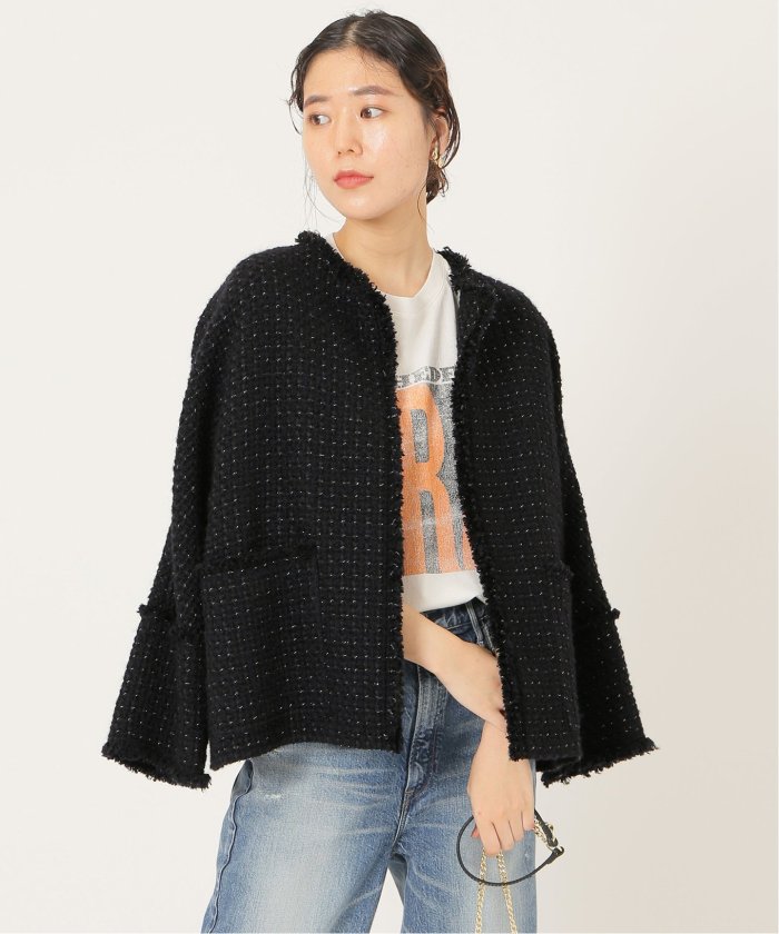 &NAVY ツイードジャケット