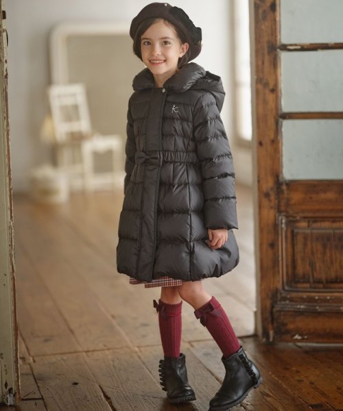 組曲KIDS(KUMIKYOKU KIDS) |【150－160cm】ロング ダウン(504926660  