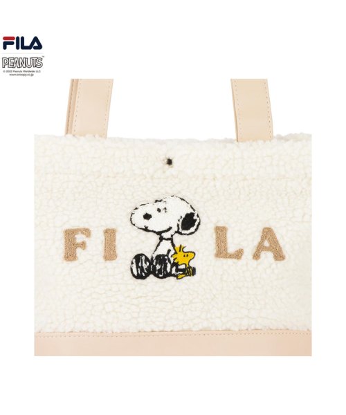 MAC HOUSE(women)(マックハウス（レディース）)/FILA フィラ FILA×PEANUTS ボアトートバッグ FP5010－EC/img04