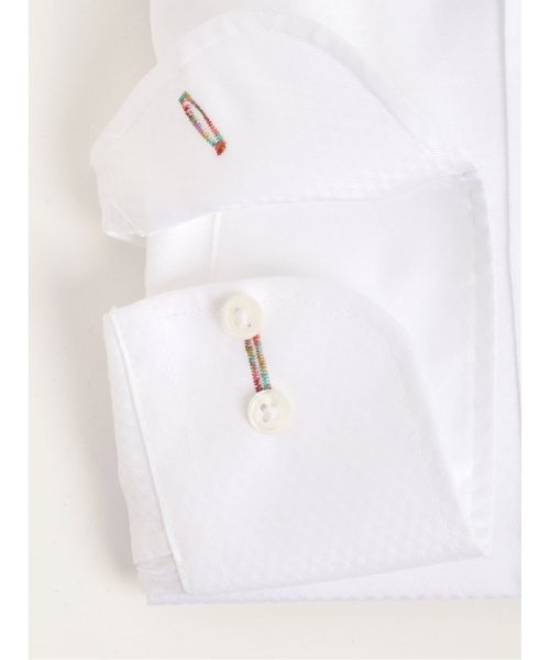 TAKA-Q(タカキュー)/超長綿120双糸 スタンダードフィット ボタンダウン 長袖 シャツ メンズ ワイシャツ ビジネス yシャツ 速乾 ノーアイロン 形態安定/img02