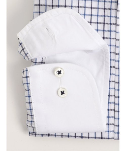 TAKA-Q(タカキュー)/超長綿120双糸 スタンダードフィット ボタンダウン 長袖 シャツ メンズ ワイシャツ ビジネス yシャツ 速乾 ノーアイロン 形態安定/img02