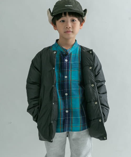 URBAN RESEARCH DOORS（Kids）(アーバンリサーチドアーズ（キッズ）)/『親子リンク』FORK&SPOON　Soronaステッチレスブルゾン(KIDS)/img03