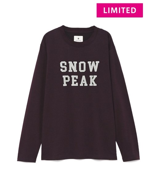 OTHER(OTHER)/【emmi×Snow Peak】FeltLogo L/S T/img02