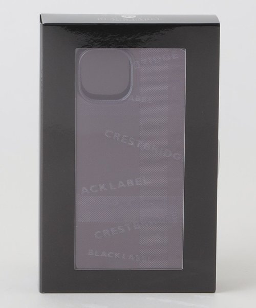 BLACK LABEL CRESTBRIDGE(BLACK LABEL CRESTBRIDGE)/【WEB限定】ロゴ iPhone13ケース/img01