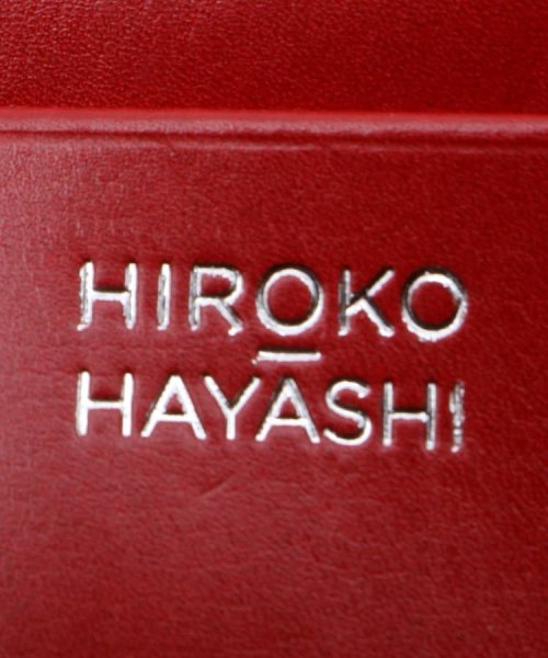 HIROKO　HAYASHI (ヒロコ　ハヤシ)/LEO(レオ)長財布 黒×赤/img09