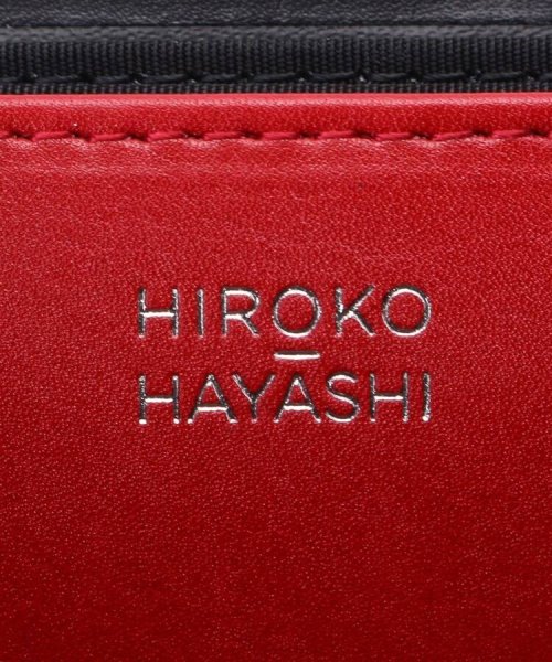 HIROKO　HAYASHI (ヒロコ　ハヤシ)/LEO(レオ) 長財布ミニ　黒×赤/img09