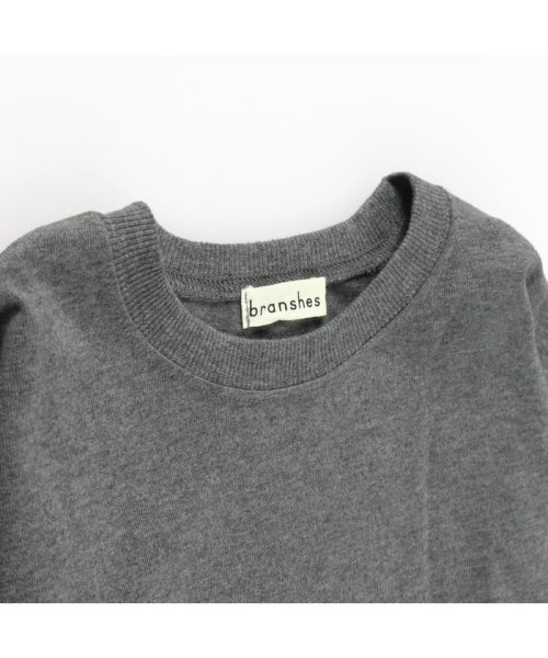 BRANSHES(ブランシェス)/【重ね着風】袖切り替え長袖Tシャツ ロンT<br>/img03