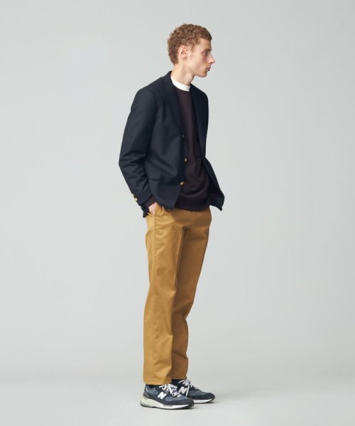 【J.PRESS BASIC】ペピンメリノサキソニー 紺ブレザー / 総裏地 PEPPIN MERINO