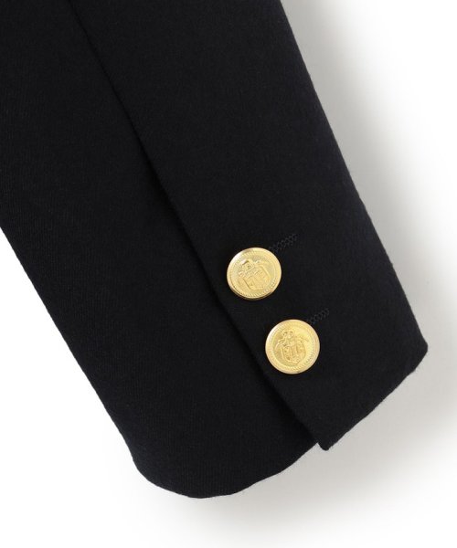 【J.PRESS BASIC】ペピンメリノサキソニー 紺ブレザー / 総裏地 PEPPIN MERINO