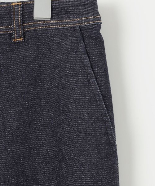 J.PRESS LADIES(J．プレス　レディス)/【洗える】 10oz Stretch Denim セミワイド パンツ/img28