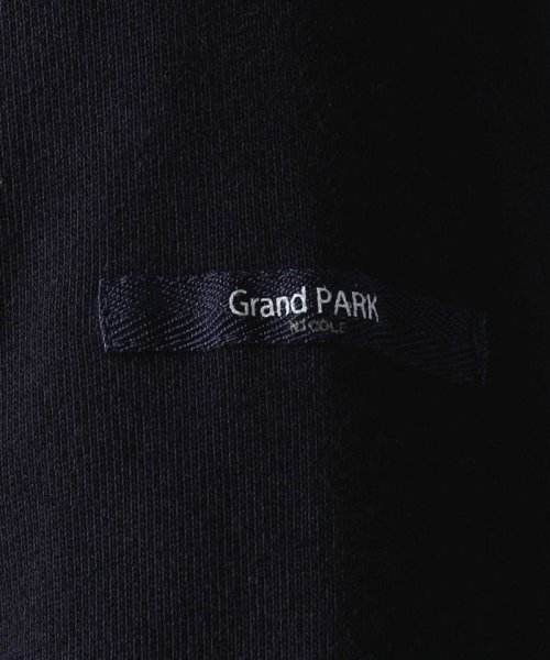 Grand PARK(グランドパーク)/フードロゴプリントフロントスナップパーカ/img11