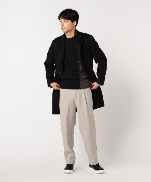 アンゴラ混　チェスターコート B85 W70 H92