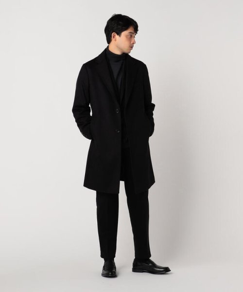 アンゴラ混　チェスターコート B85 W70 H92