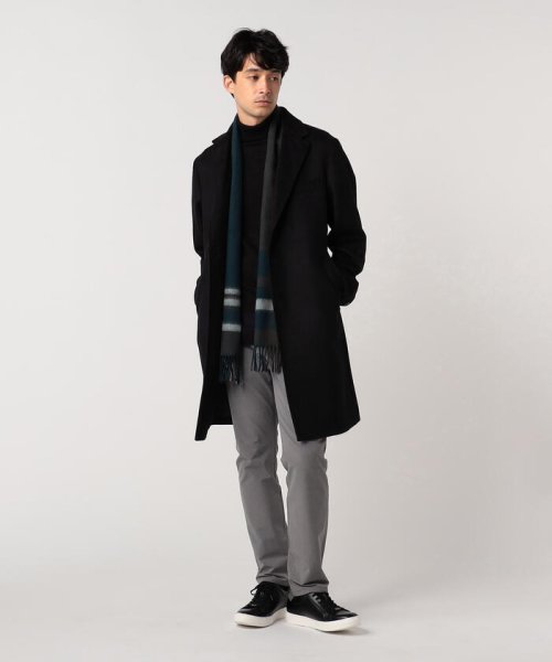 アンゴラ混　チェスターコート B85 W70 H92