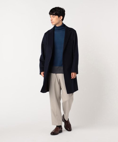 アンゴラ混　チェスターコート B85 W70 H92