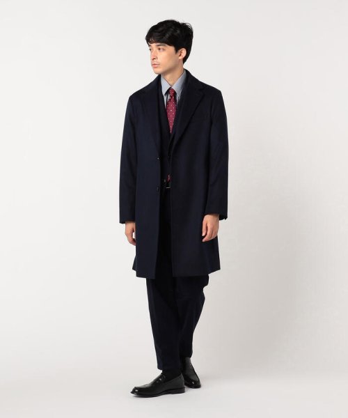 アンゴラ混　チェスターコート B85 W70 H92
