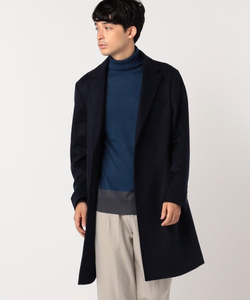 アンゴラ混　チェスターコート B85 W70 H92
