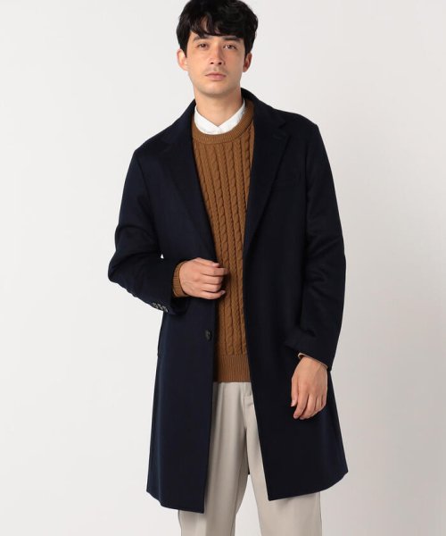 アンゴラ混　チェスターコート B85 W70 H92