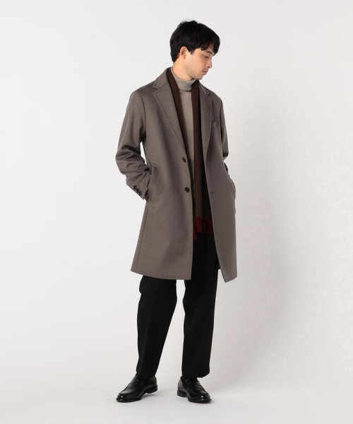 アンゴラ混　チェスターコート B85 W70 H92