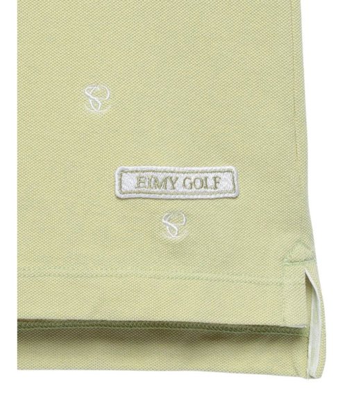 EIMY GOLF(エイミーゴルフ)/esモノグラム刺繍ノースリーブポロシャツ/img14