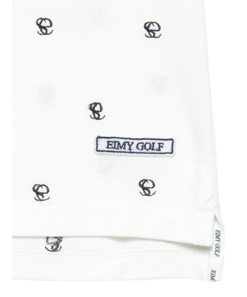 EIMY GOLF(エイミーゴルフ)/esモノグラム刺繍ノースリーブポロシャツ/img16