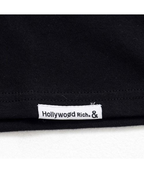 SB Select(エスビーセレクト)/Hollywood rich.& モックネック刺繍長袖クルーTシャツ/img11