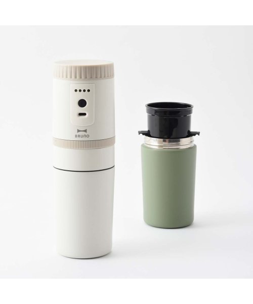 正規取扱店】ブルーノ コーヒーメーカー BRUNO 電動ミルコーヒーメーカー ミル付き 充電式 珈琲 ドリップ コードレス 200ml 家電 BOE080(504327446) | ブルーノ(BRUNO) - MAGASEEK 正規取扱店】ブルーノ コーヒーメーカー BRUNO 電動ミルコーヒーメーカー ミル付き 充電式 珈琲 ドリップ コードレス 200ml 家電 BOE080(504327446) | ブルーノ(BRUNO) - MAGASEEK